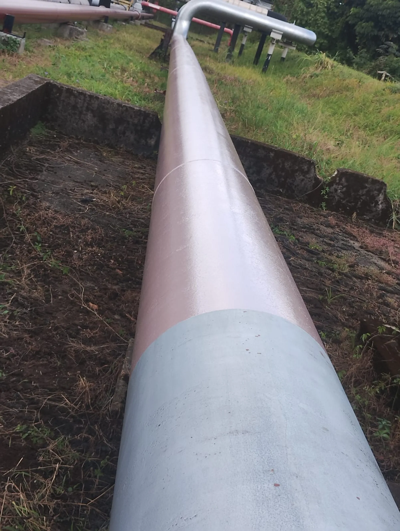 Manutenção em unidade industrial realizada pela MAC. Foto 1 de 5.